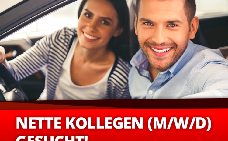 Nette Kollegen (m/w/d) gesucht